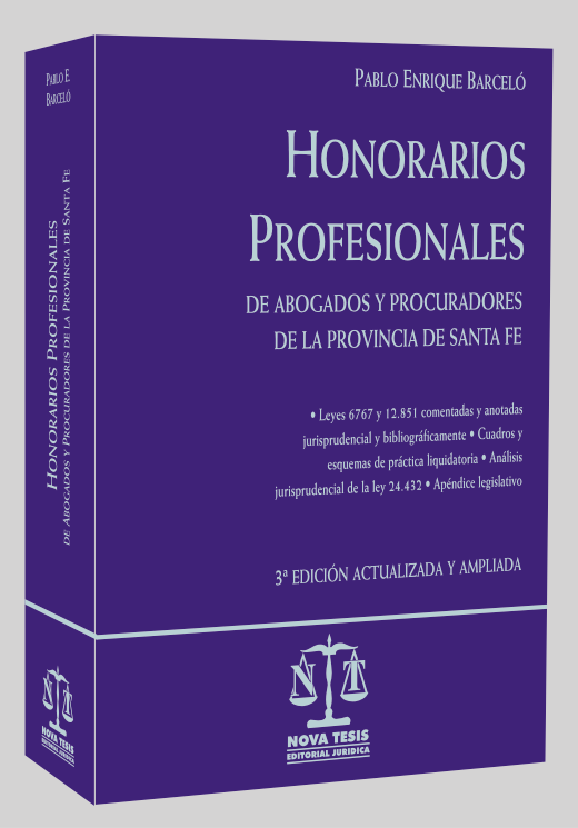 Honorarios Profesionales de Abogados y Procuradores de la Provincia de Santa Fe